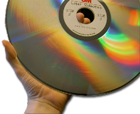 transfer LaserDisc to CD